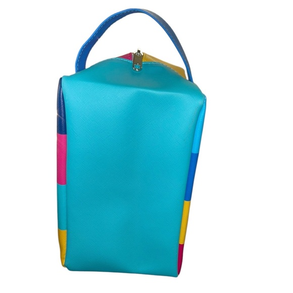 Retro Paramount Pictures Multi-Color Zippered Bag - Makeup or Travel Pouch NWOT - Picture 6 of 9